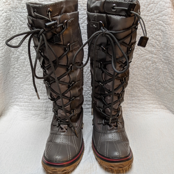 Pajar tall gray waterproof Gia boots, size 7-7.5 - Picture 10 of 13